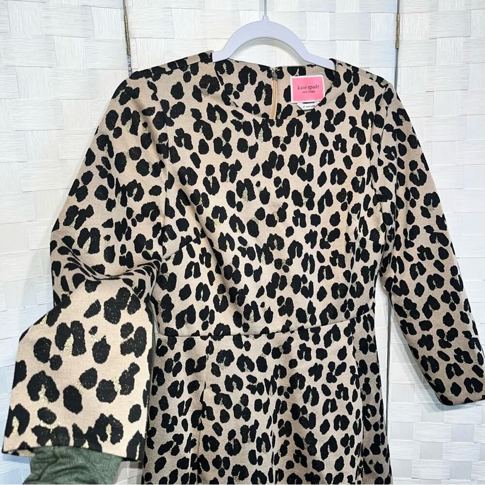 Kate Spade Leopard Print Mini Dress - Picture 5 of 12